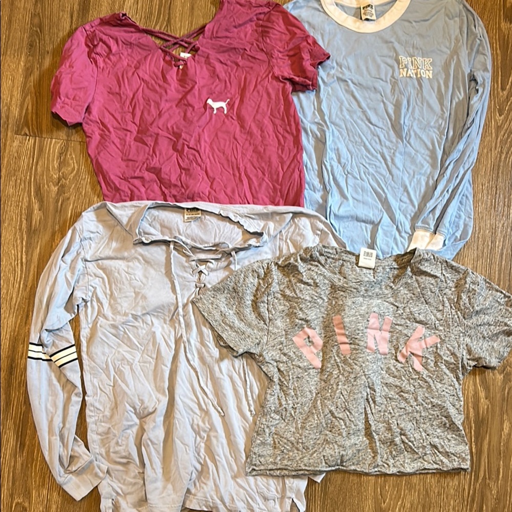 Victoria’s Secret PINK Set - Blue, Pink, Gray
